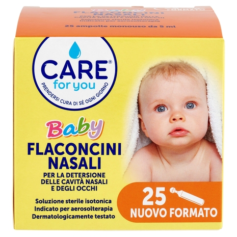 Care for you Baby Flaconcini Nasali 25 x 5 ml